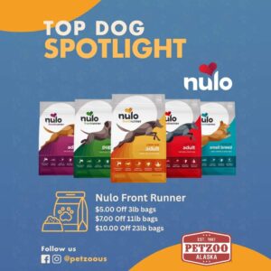 Nulo Frontrunner dog food at PetZoo