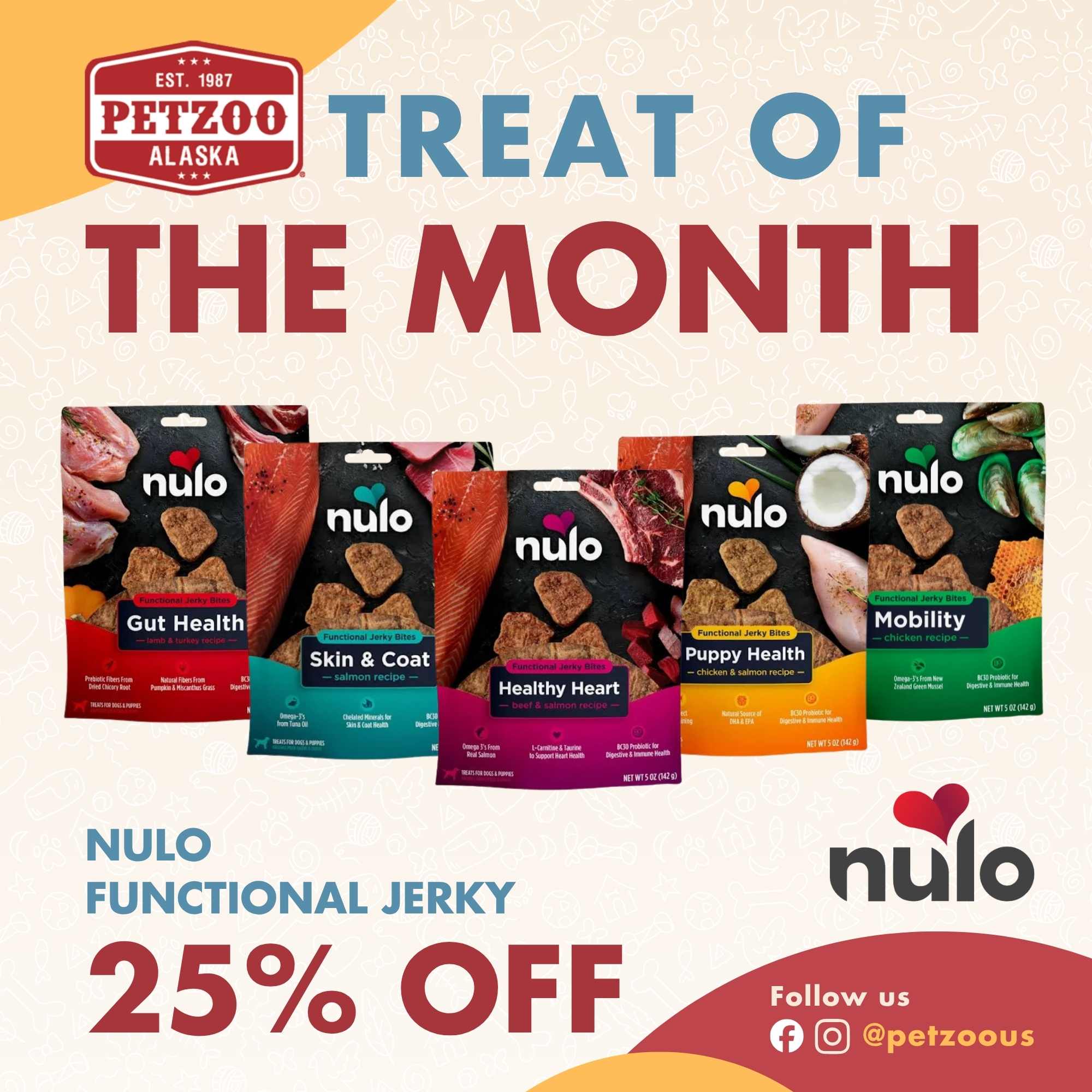 PetZoo Treat of Month Nulo PetZoo Treat of Month Nulo