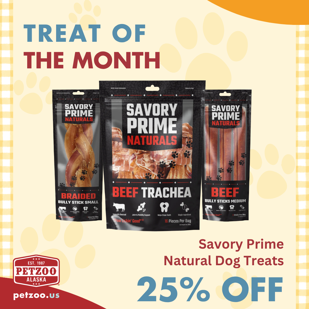 Savory Prime Natural Dog Treats sold in alaska