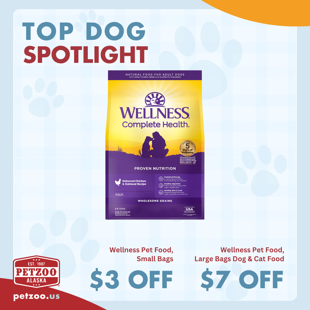 Wellness Pet Food sold at Petzoo in alaska